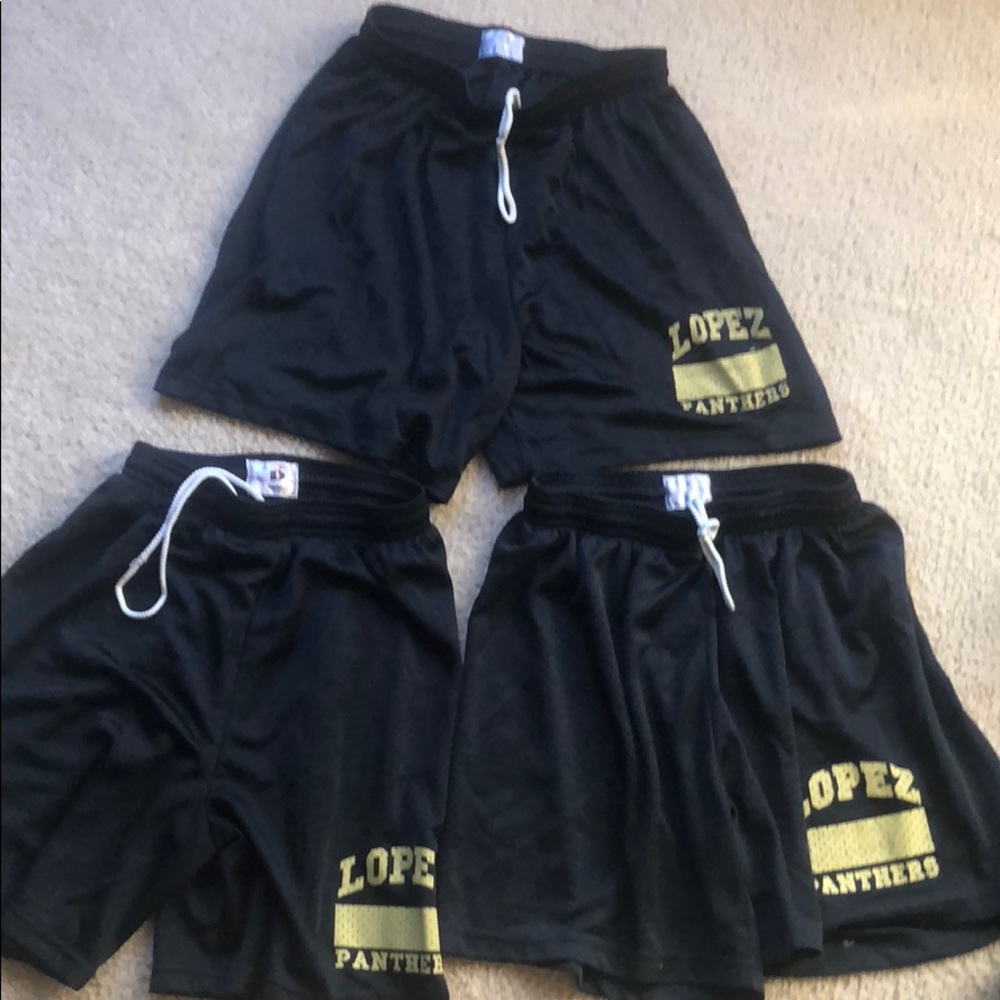 Bundle of shorts for school PE sports